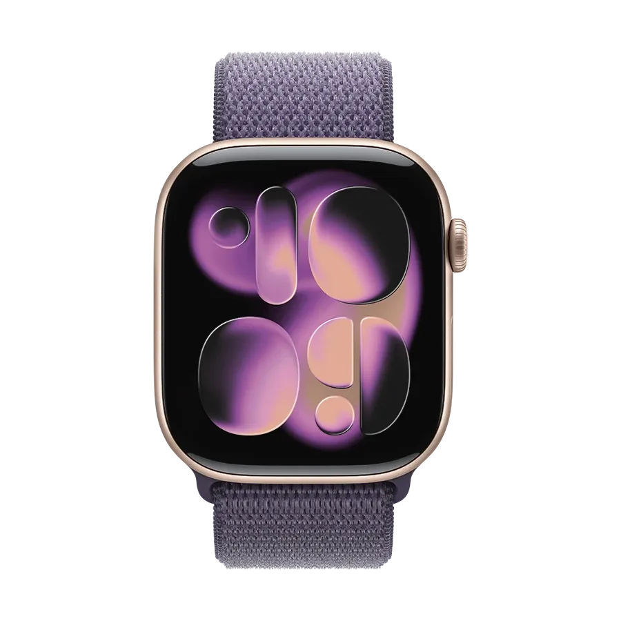 photo 3 - Apple 46mm Sport Loop Band  for Apple Watch 44/45/46/49 mm, Purple Fog