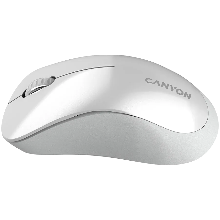 CANYON MW-11 Mouse, Pearl White/Grey – photo 2