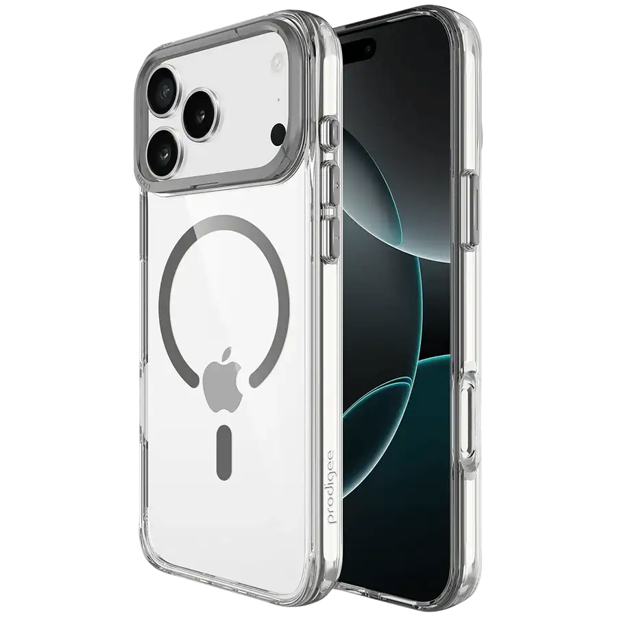 Чехол JUST IN CASE Kick прозрачный с MagSafe для iPhone 17 Pro Max – photo