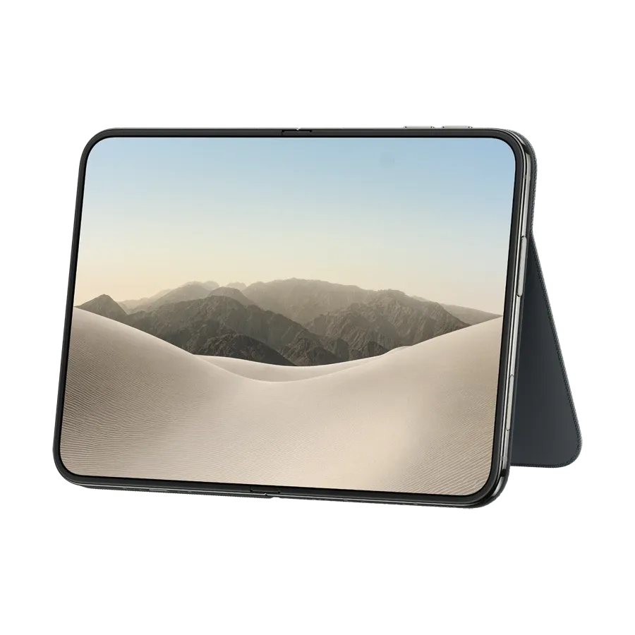 Apple Գիրք-պատյան Folio with Kickstand հետ MagSafe Navy Blue for iPhone Duo – photo 1