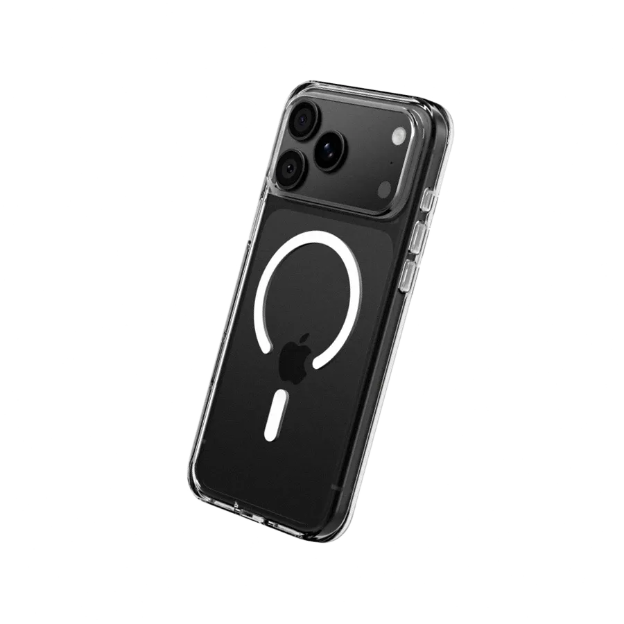 RHINOSHIELD Чехол Clear Case MagSafe с MagSafe Ash Black для iPhone 17 Pro Max/18 Pro Max – photo