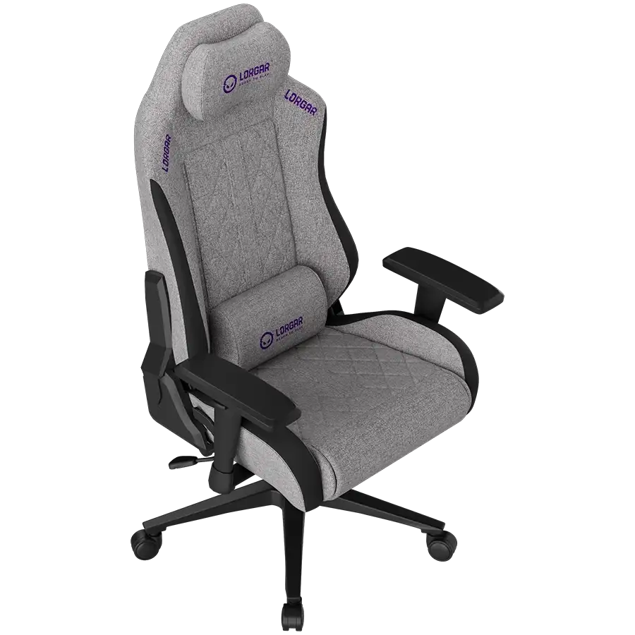 Игровое кресло LORGAR CHA 41, Gray/Purple – photo 16