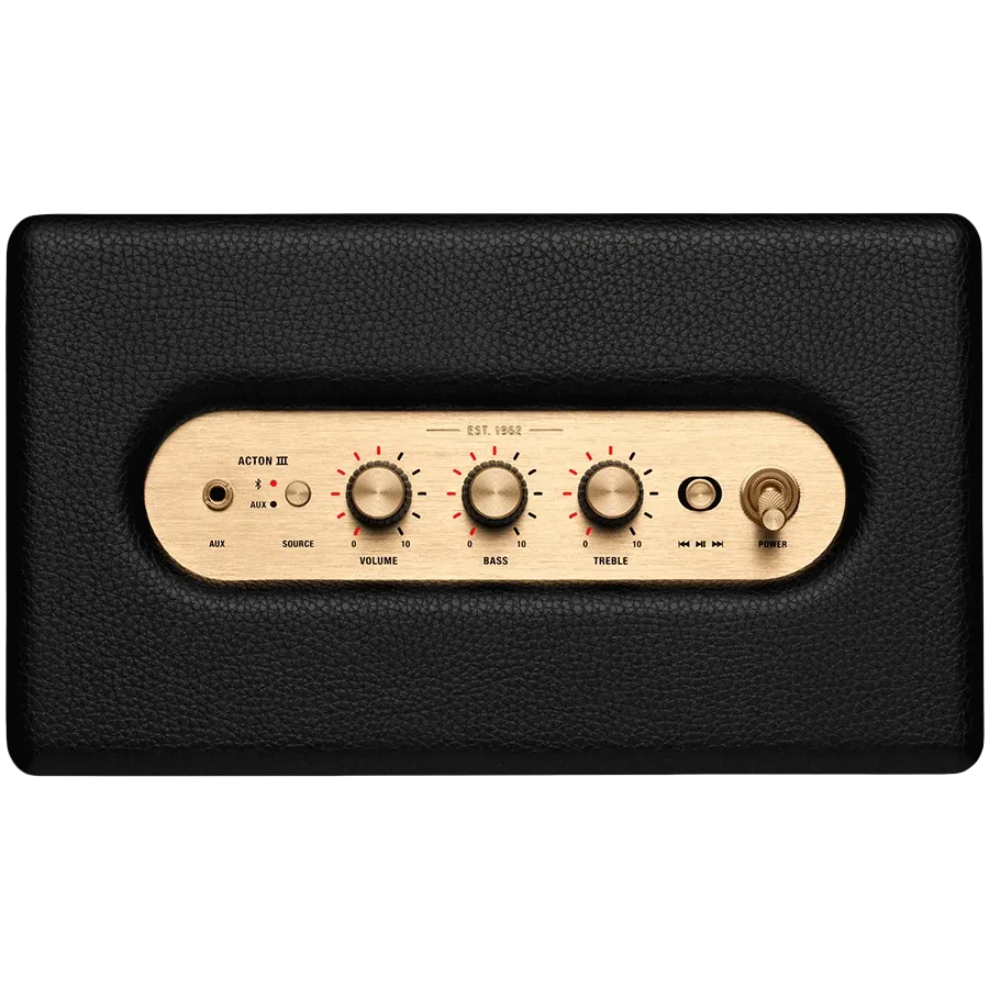 photo 4 - MARSHALL Acton III Bluetooth Портативная колонка, Чёрный