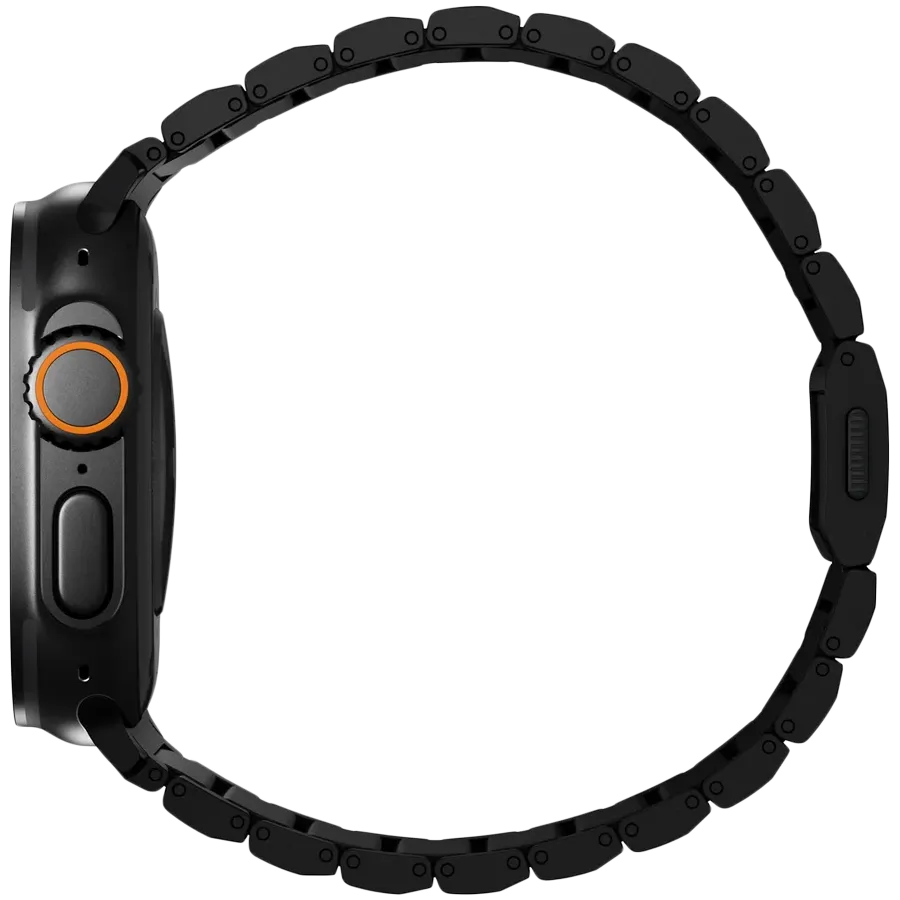 photo 3 - Ремешок NOMAD Titanium Band для Apple Watch, 46/49 mm, Чёрный