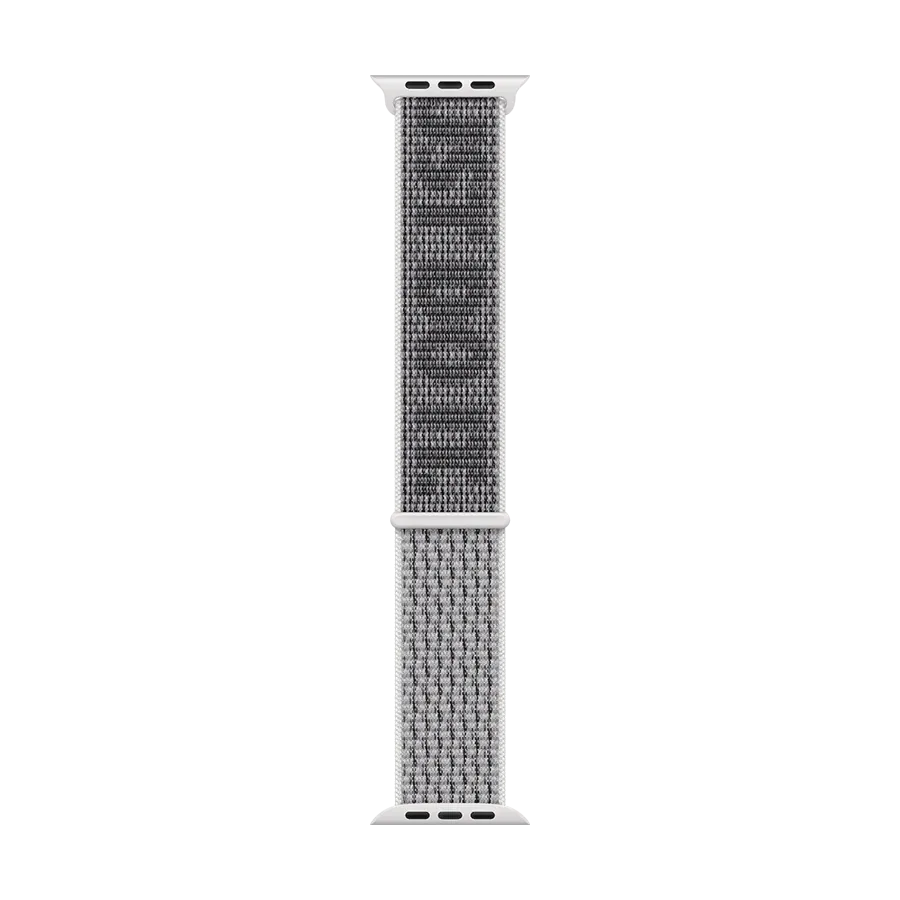 photo 2 - Apple Nike Sport Loop Band for Apple Watch 38/40/41 mm, Black/Summit White