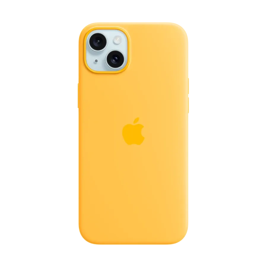 photo - Apple силиконовый чехол с MagSafe Sunshine для iPhone 15 Plus