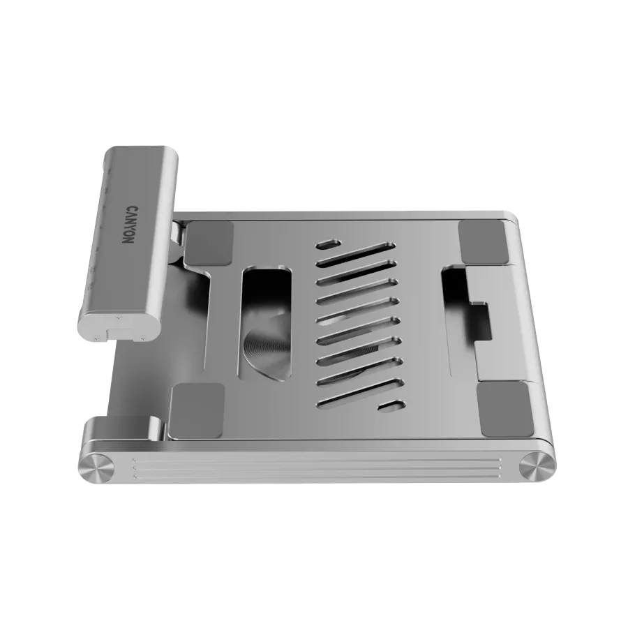 photo 13 - Подставка CANYON для ноутбука с адаптером, Серый