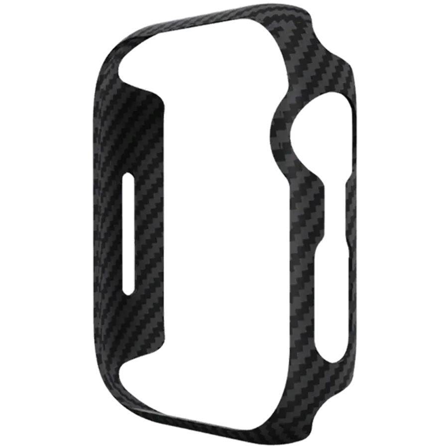 photo 2 - Защитный чехол PITAKA Air Case  Чёрный/Серый для Apple Watch (8 Gen.)/Apple Watch (7 Gen.)
