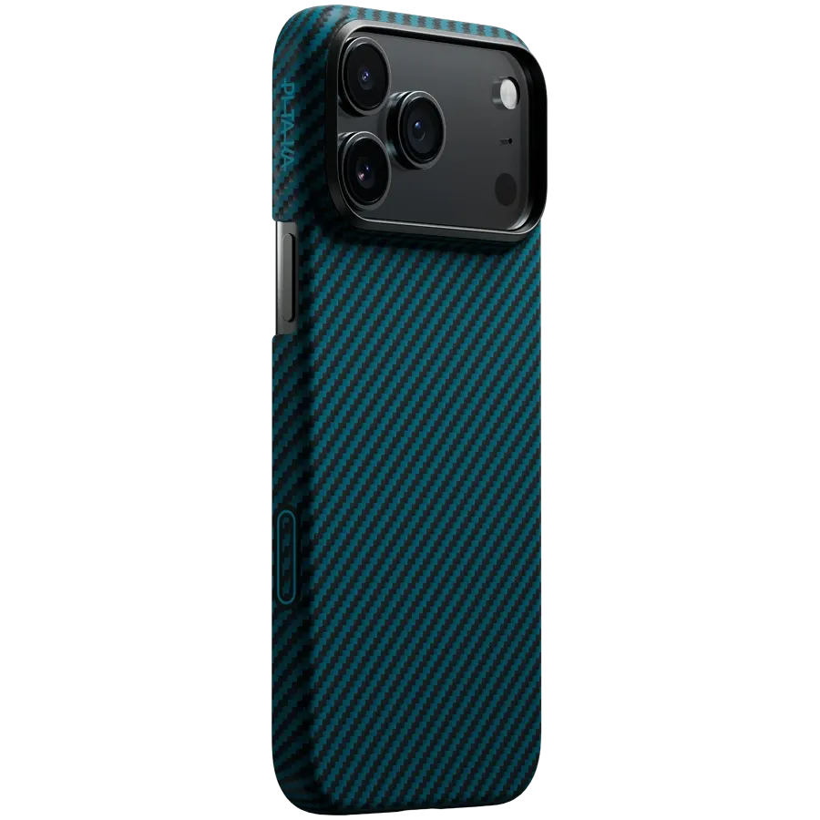 photo - PITAKA Чехол Ultra-Slim  Чёрный/Синий для iPhone 17 Pro Max