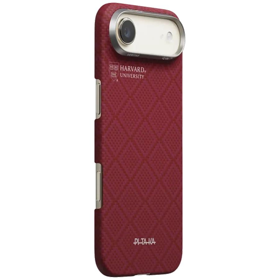 Husă PITAKA Harvard University cu MagSafe pentru iPhone Air, Harvard Crimson – photo 1