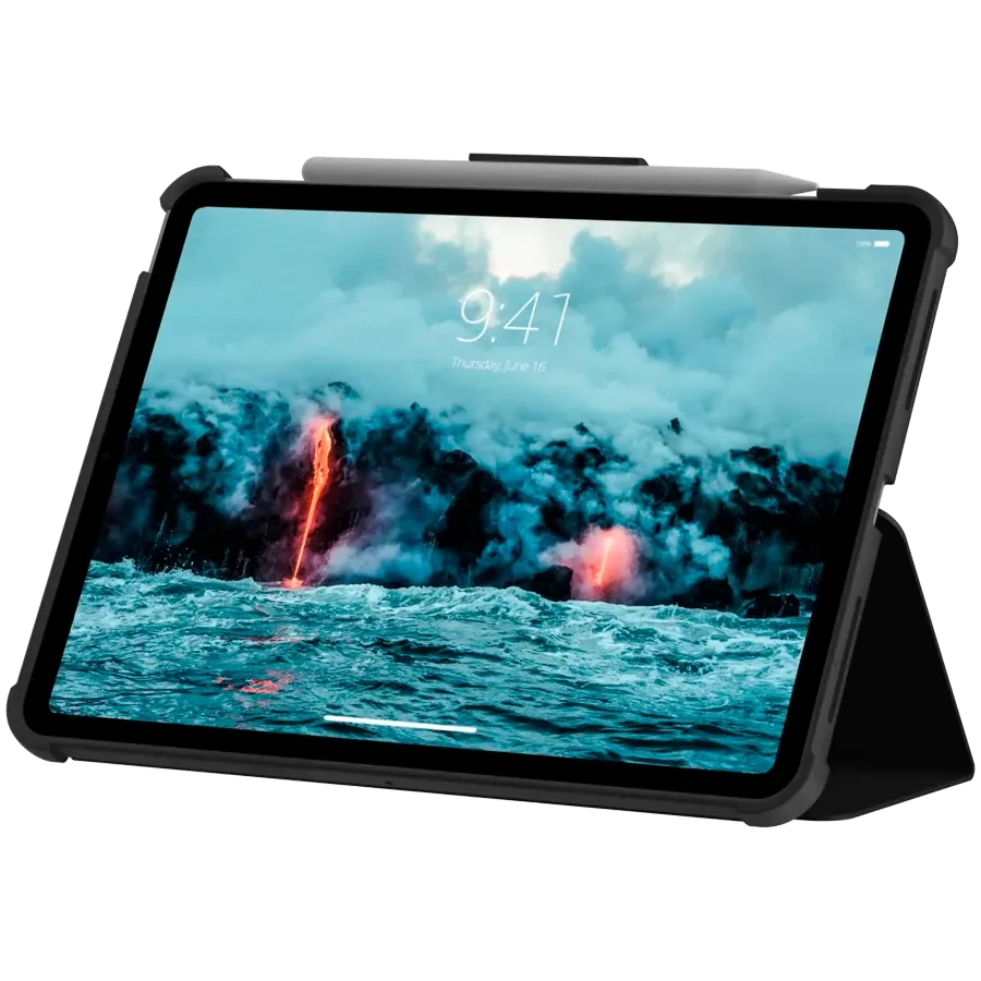 photo 3 - UAG Smart Folio BIODEGRADABLE OUTBACK  Black for iPad Air (5th generation)