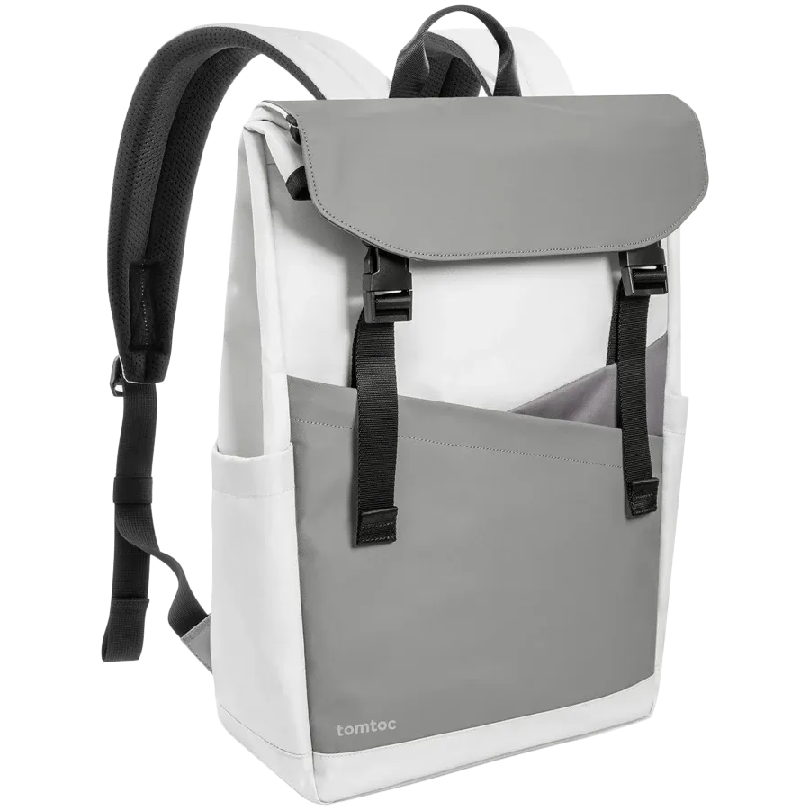photo 2 - TOMTOC Ուսապարկ Slash-T64 Flip Laptop Backpack  Tephra Grey for MacBook Pro 16/Notebook up to 16"