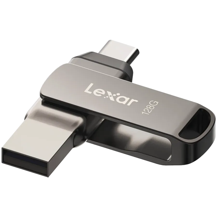 photo 1 - Unitate flash USB Lexar JumpDrive, 128 GB, Gray