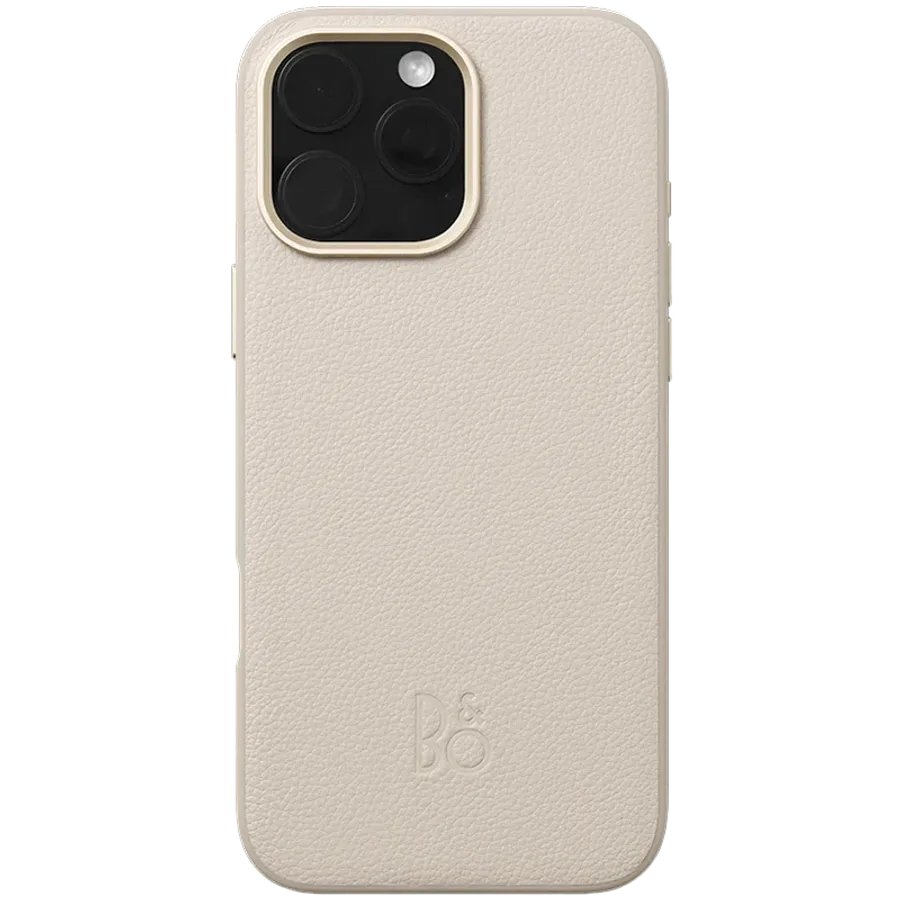 photo 2 - Leather Case with MagSafe Hourglass Sand for iPhone 16 Pro