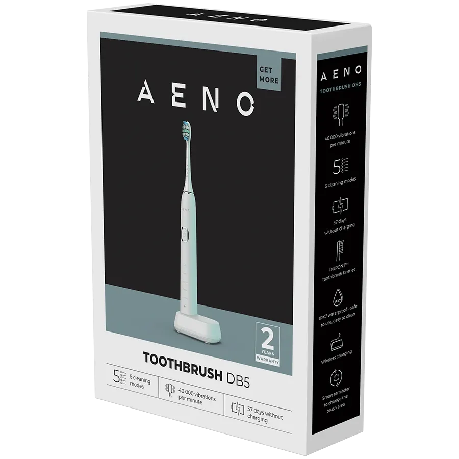 photo 7 - AENO DB5 Зубные щетки, Звуковой, Белый