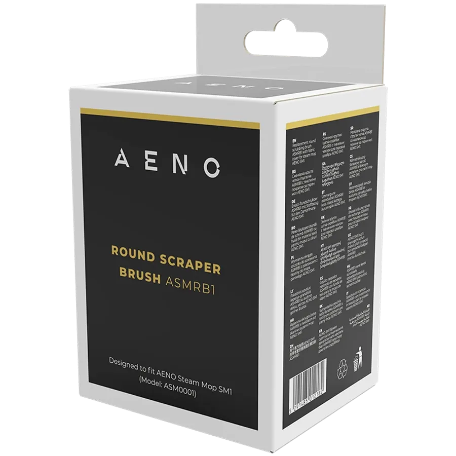 photo 3 - AENO  за SM1Round scraper brush  за steam mop SM1 (Round Scraper Brush, Cloth Cover included)