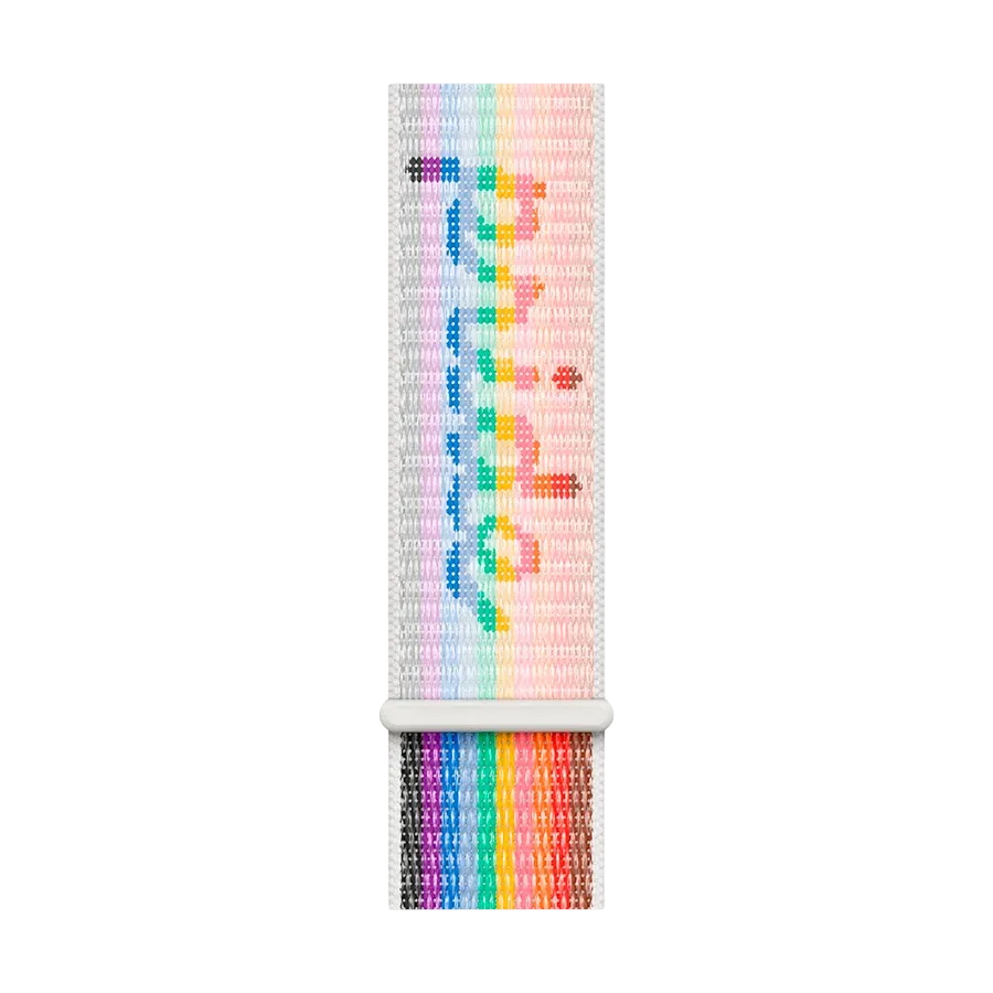 photo - Apple 41mm Pride Edition Sport Loop Ремінець Sport Loop Pride Edition за Apple Watch 38 mmApple Watch 40 mmApple Watch 41 mm 38/40/41 mm