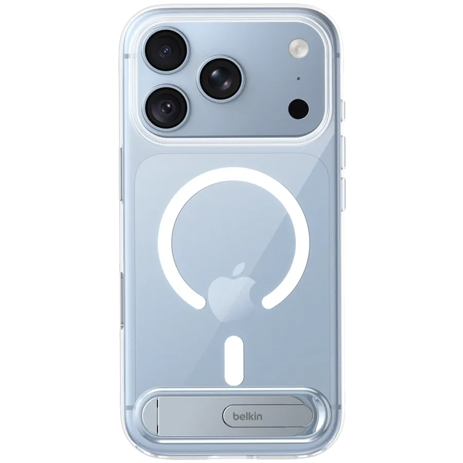 BELKIN Protective Case Clear Series Case + Kickstand თან MagSafe Clear for iPhone 18 Pro Max – photo 1