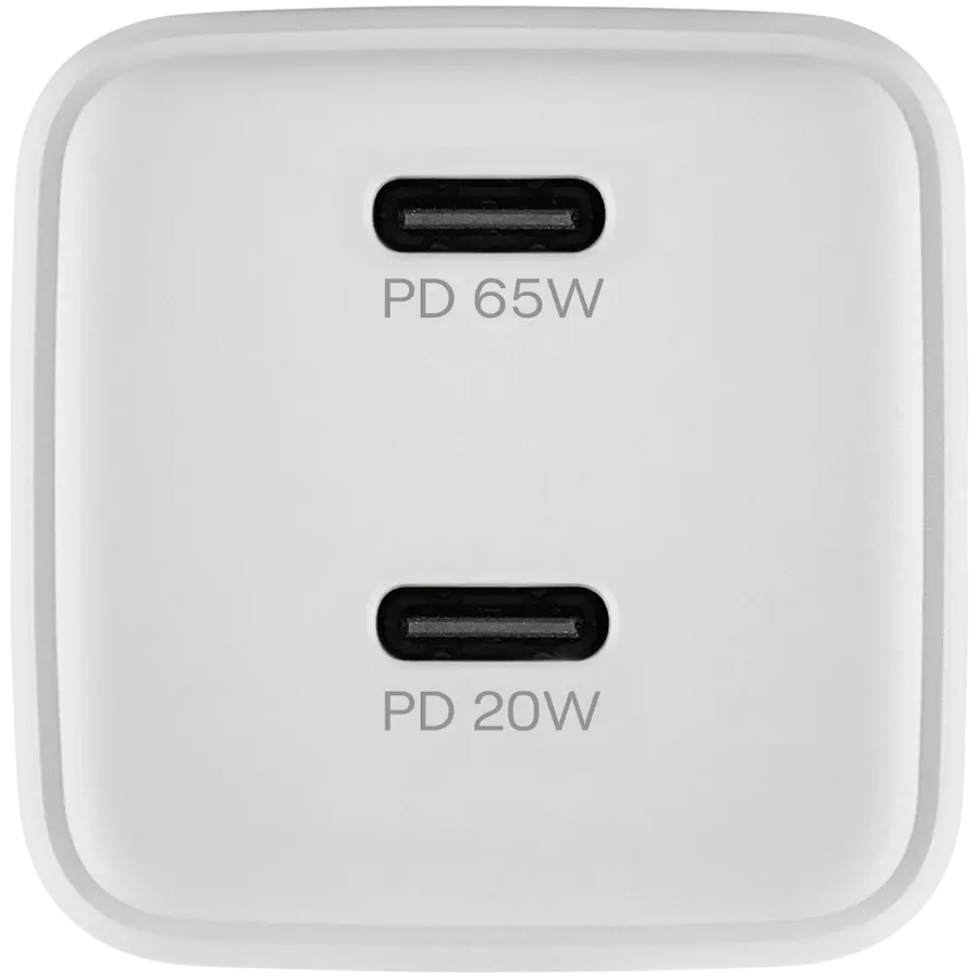 photo 3 - Қуат адаптері UBEAR 2*USB-C, 65 Вт