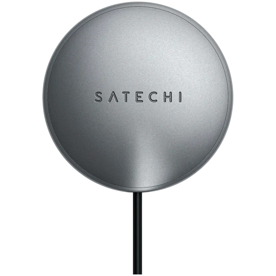 photo 3 - Încărcător wireless SATECHI, 18 W, Space Gray