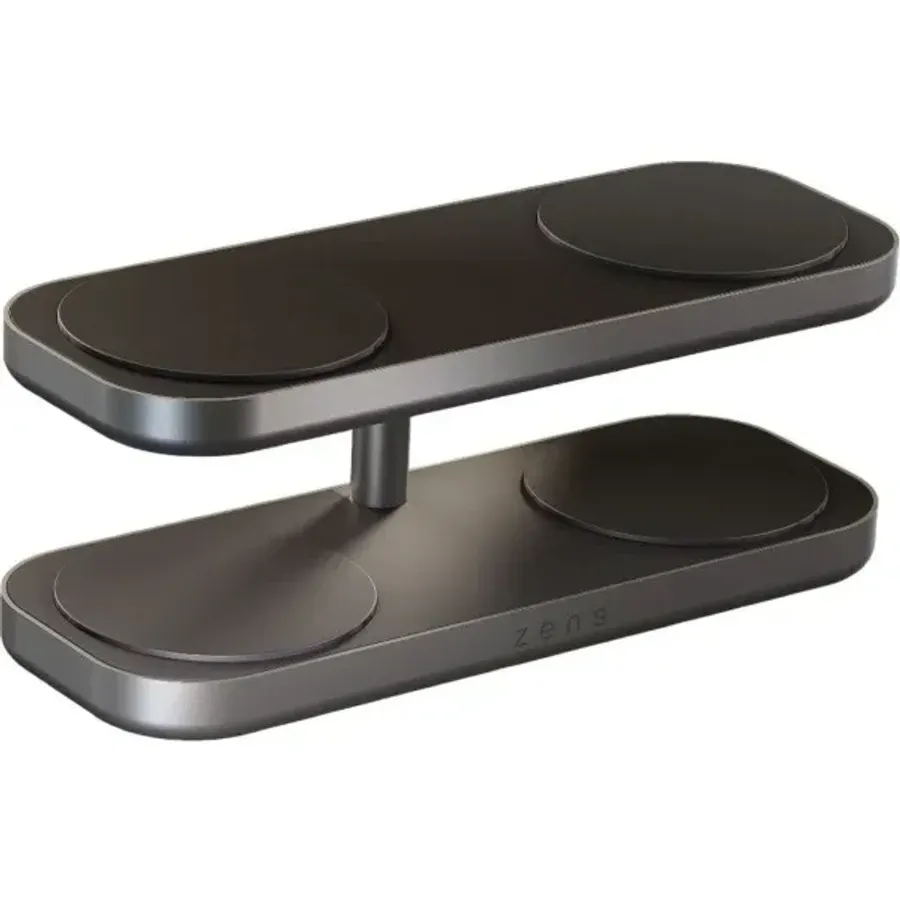 photo 1 - Бездротовий зарядний пристрій Zens Quattro Wireless Charger Pro 4 Black