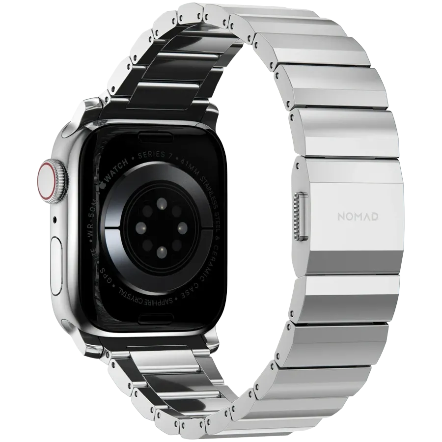 photo 1 - Band NOMAD for Apple Watch, 38/40/41 mm, Silver