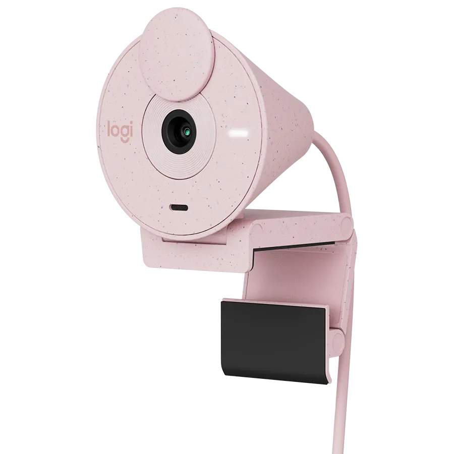 photo 1 - Веб-камера LOGITECH Brio 300 Full HD USB Rose (L960-001448)