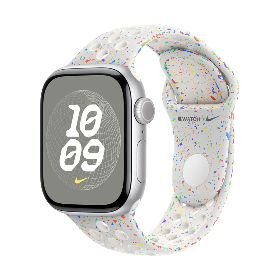 photo 2 - Apple 42mm Nike Sport Band Band Extension for Apple Watch 38/42 mm, Size S/M, Pure Platinum