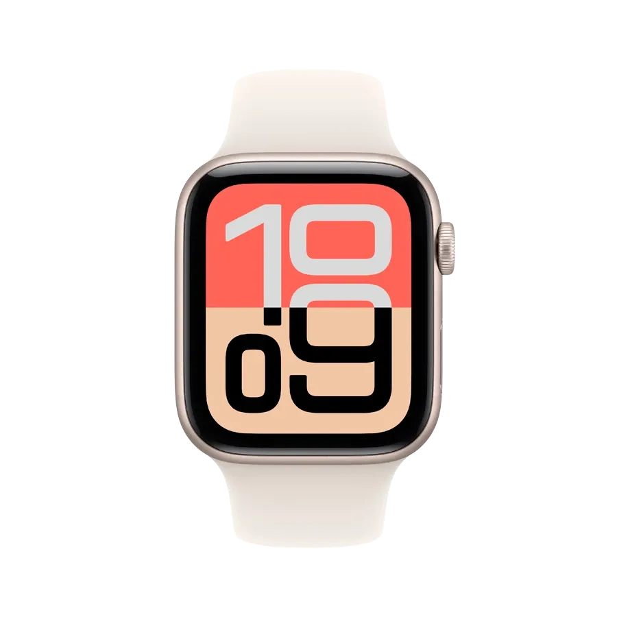 photo 2 - Apple Watch SE GPS Gen.3, 44мм, Спортивный ремешок "Сияющая звезда", M/L, Сияющая звезда