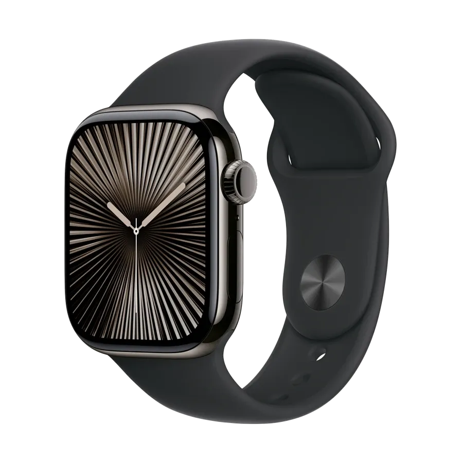 photo 2 - Apple 42mm Sport Band - S/M & M/L Band  for Apple Watch 38/42 mm, Size S/M, Black