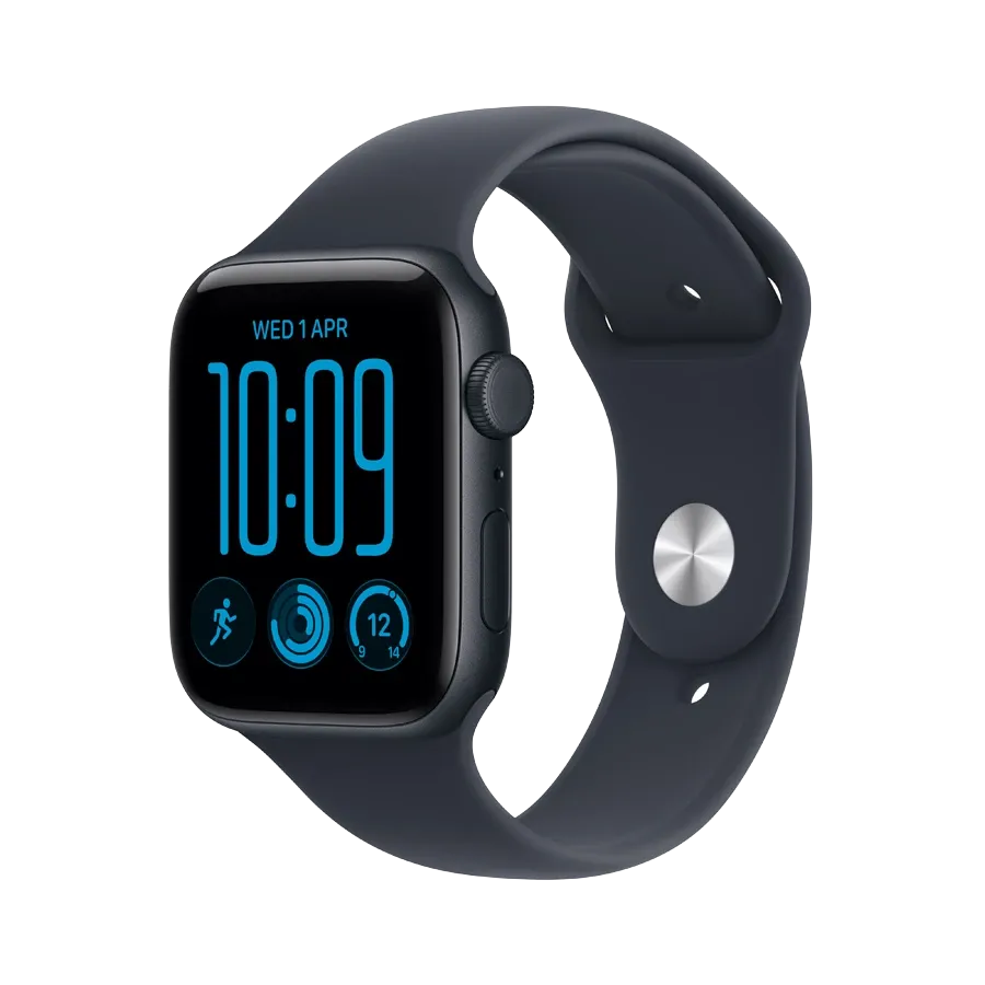 Apple Watch SE GPS Gen.3 + Cellular, Navy Blue Sport Band, M/L, 44mm, Midnight – photo 1