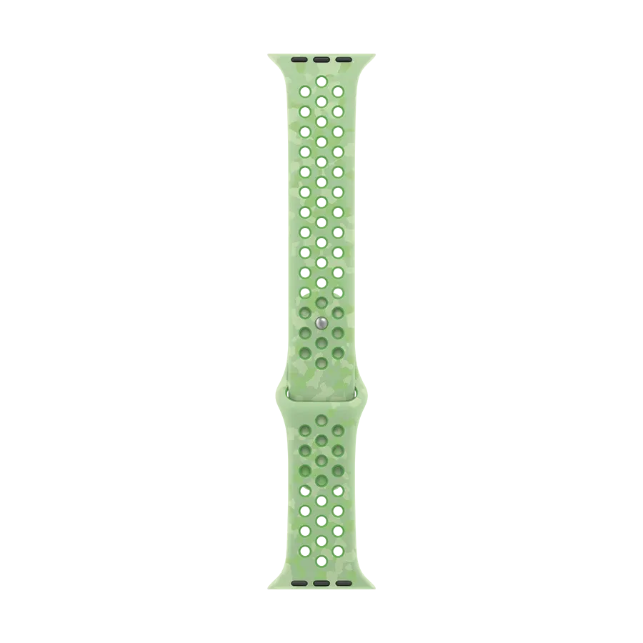 Apple 42mm Nike Sport Band Ремінець for Apple Watch 38/40/41/42 mm, Size S/M, Green Spark – photo 2