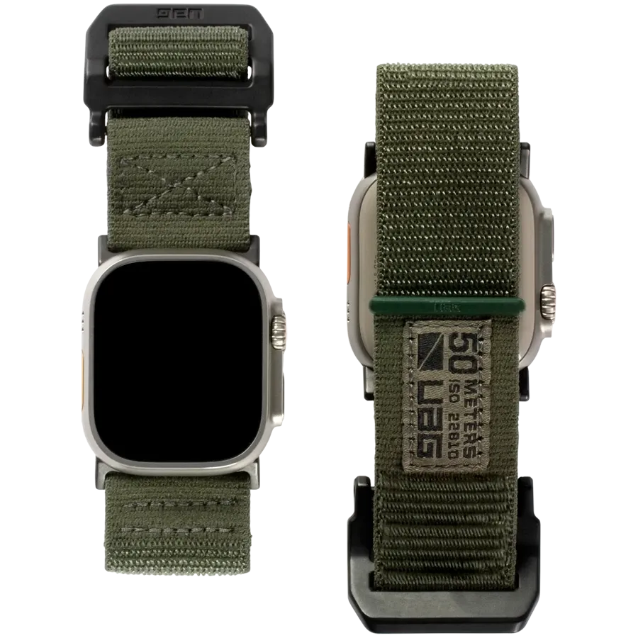 photo 1 - UAG Active Band for Apple Watch 45 mm, Foliage Green