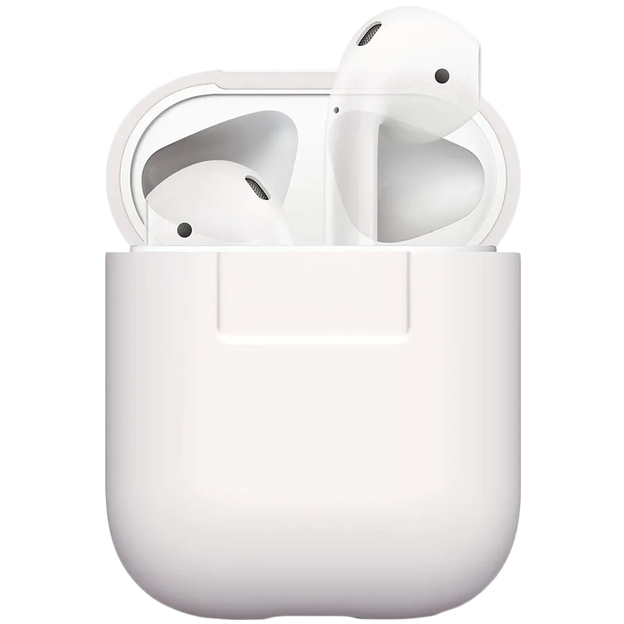 photo - Чехол для AirPods ELAGO Silicone Case White