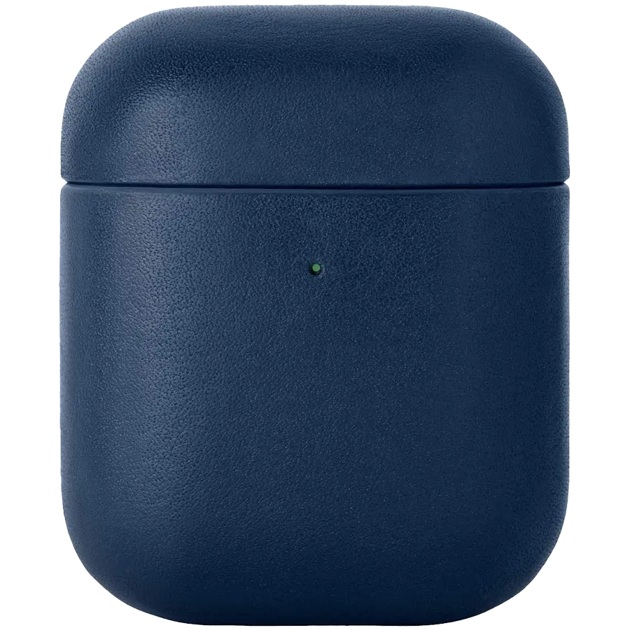 photo 2 - NATIVE UNION Чехол LEATHER CASE  Синий для AirPods (Gen. 1/2)