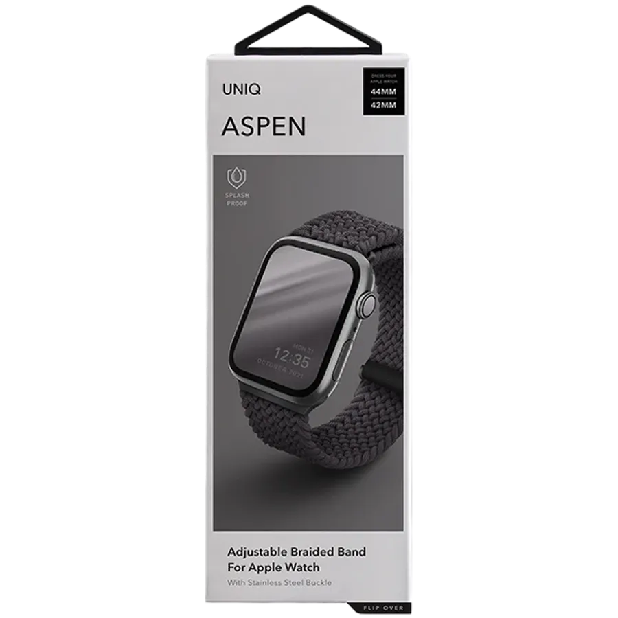 photo 3 - UNIQ ASPEN Strap for Apple Watch 42/44/45 mm, Gray