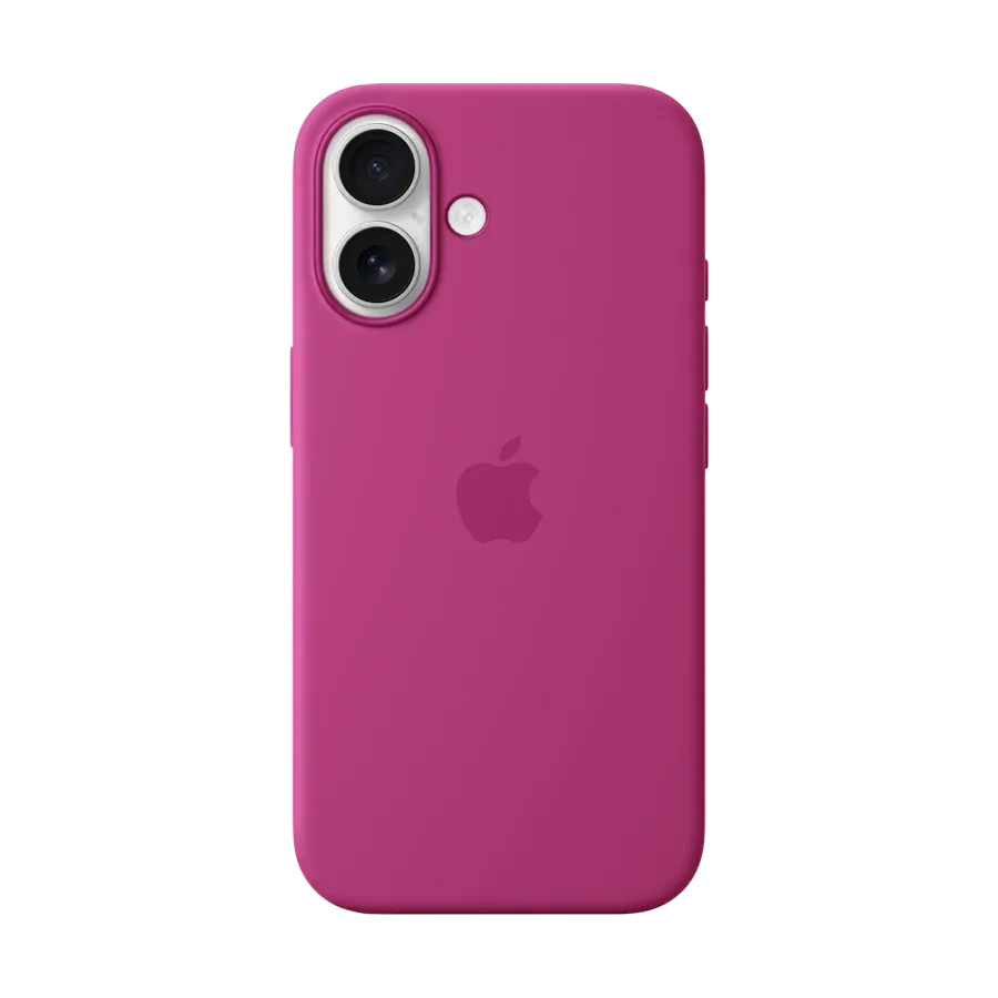 photo - Apple Case Silicone Case with MagSafe Fuchsia for iPhone 16