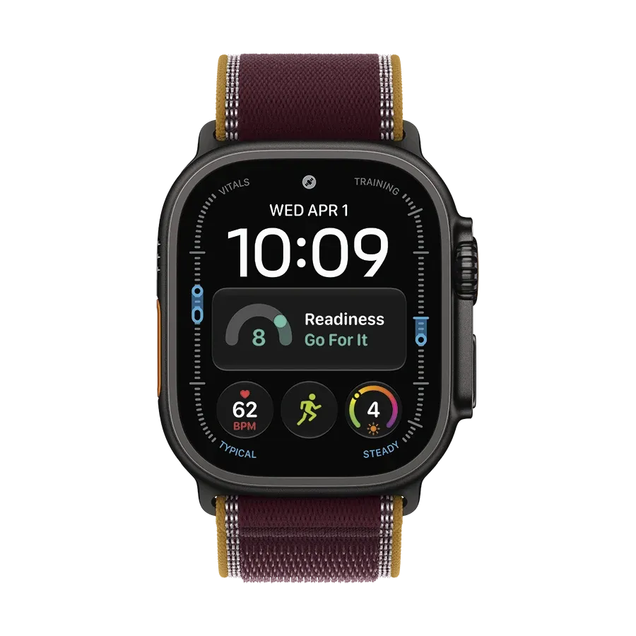 Apple 49mm Trail Loop - S/M Ремінець  for Apple Watch 44/45/46/49 mm, Size S/M, Burgundy – photo 2
