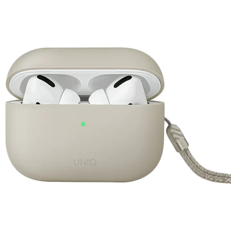 photo 1 - Պատյան UNIQ LINO Ivory Beige for AirPods Pro (Gen2)
