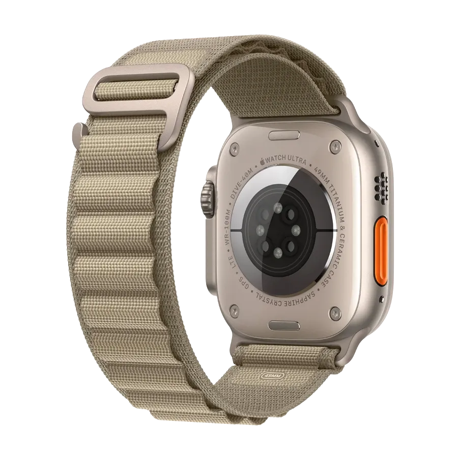 photo 3 - Apple Watch Ultra Series 2 GPS + Cellular, 49mm, Alpen kəmər "Olive", S, Natural