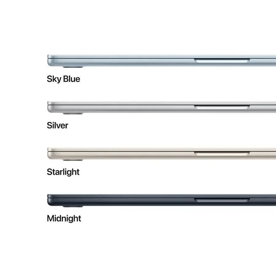 MacBook Air 15.3" M5 (10C CPU/10C GPU), 32 ГБ, 1 ТБ, Небесно-голубой – photo 3