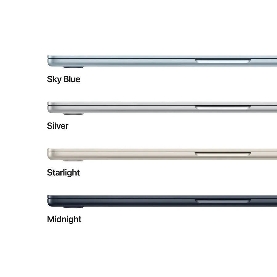 MacBook Air 15.3" M5 (10C CPU/10C GPU), 24 ГБ, 1 ТБ, Starlight – photo 3