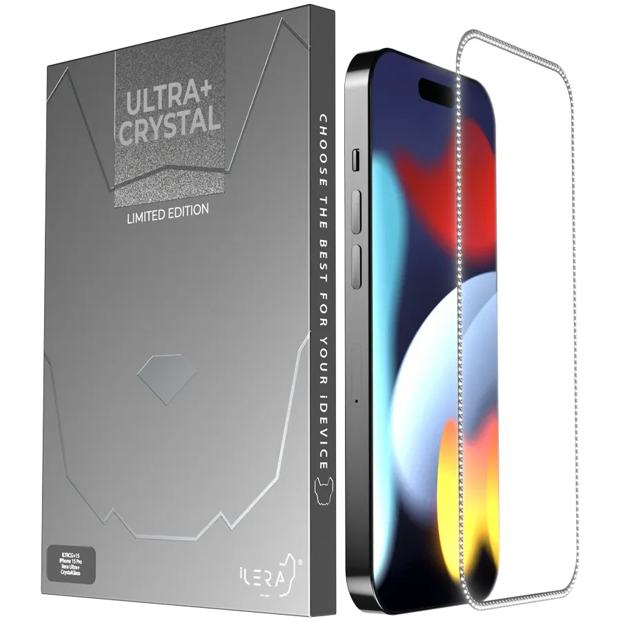 photo - Safety glass ILera Ultra + for iPhone 15 Pro