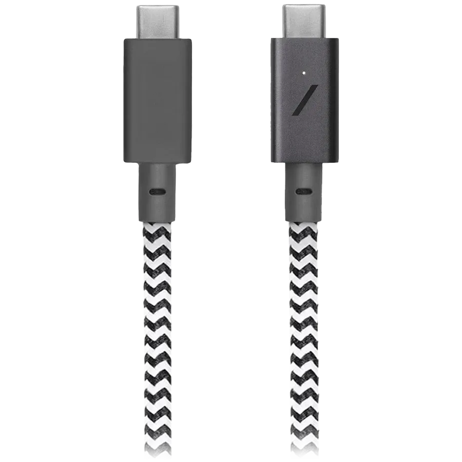 photo 2 - NATIVE UNION USB-C Cable, Zebra, 2.4m