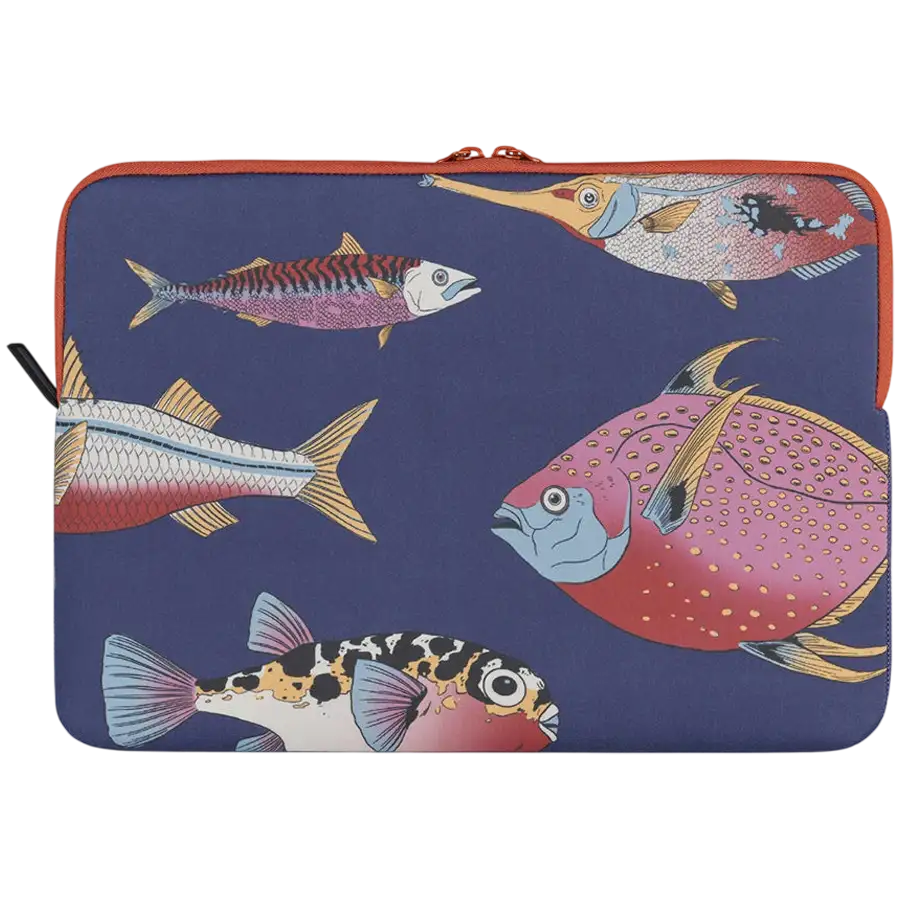 TUCANO Чехол chizzo Fishes Design  Синий для MacBook Air 13/MacBook Pro 13 – photo 3
