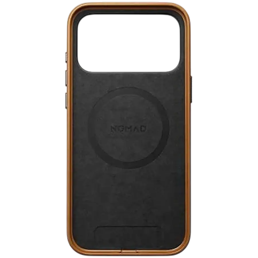 NOMAD Чохол Traditional Leather Case with MagSafe English Tan для iPhone 17 Pro Max – photo 3