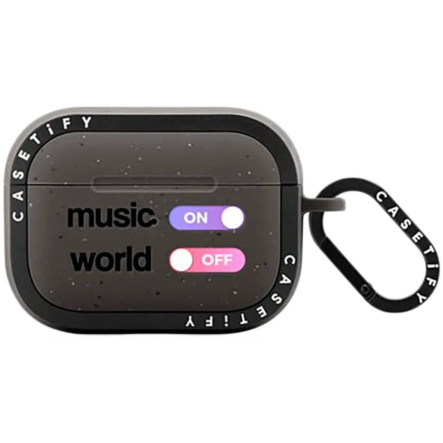 photo 1 - CASETIFY Case ULTRA IMPACT  Matte Charcoal for AirPods Pro/AirPods Pro (Gen2)