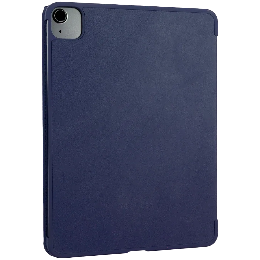 photo 4 - Чехол DECODED Smart Folio Slim из текстурированного силикона для iPad Air 11 (M2/M3), Peony Blue