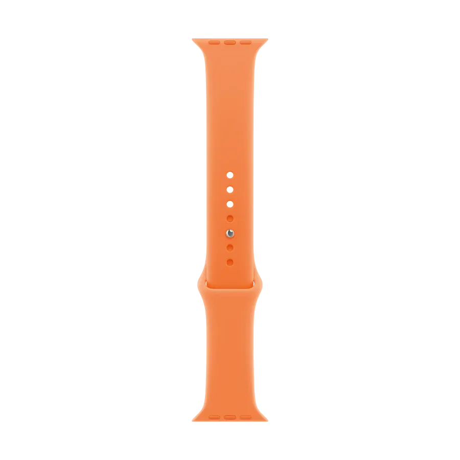 photo 2 - Apple 46mm Sport Band - S/M & M/L Band Extension for Apple Watch 44/45/46/49 mm, Size M/L, Clementine