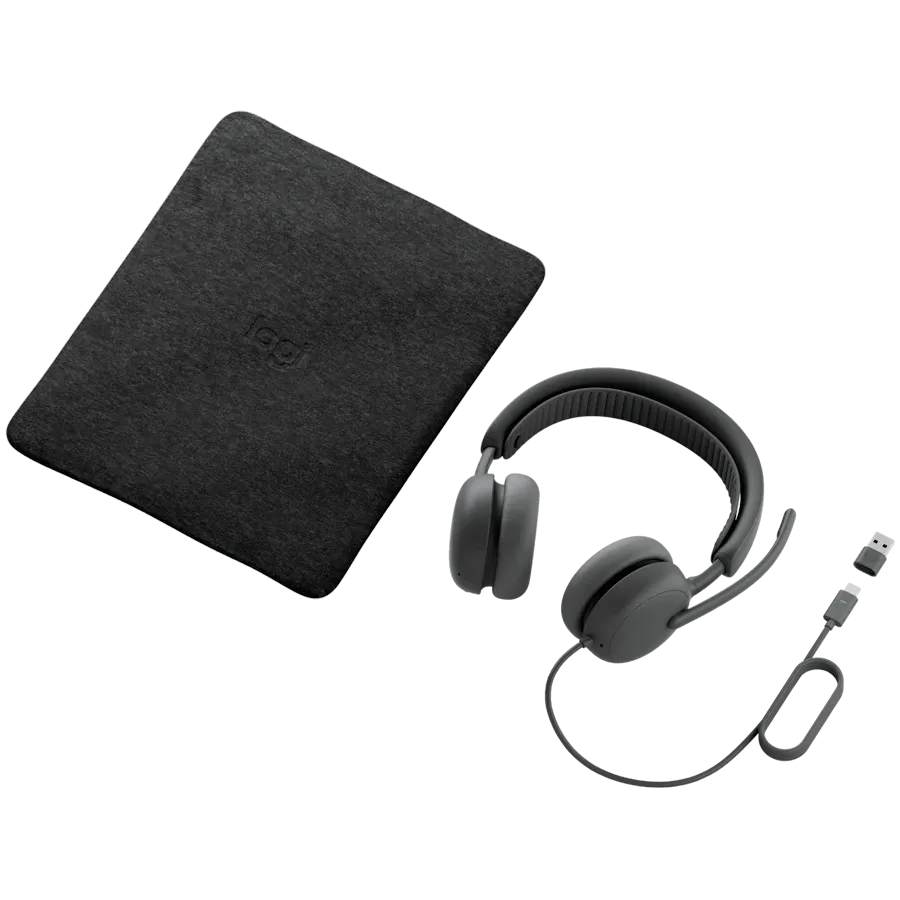 photo 4 - Навушники LOGITECH Zone Wired 2 Headset for Business - GRAPHITE L981-001615